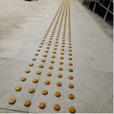 Тактилни бутони за маркировка, самозалепващи,Предупреждение! (сет)