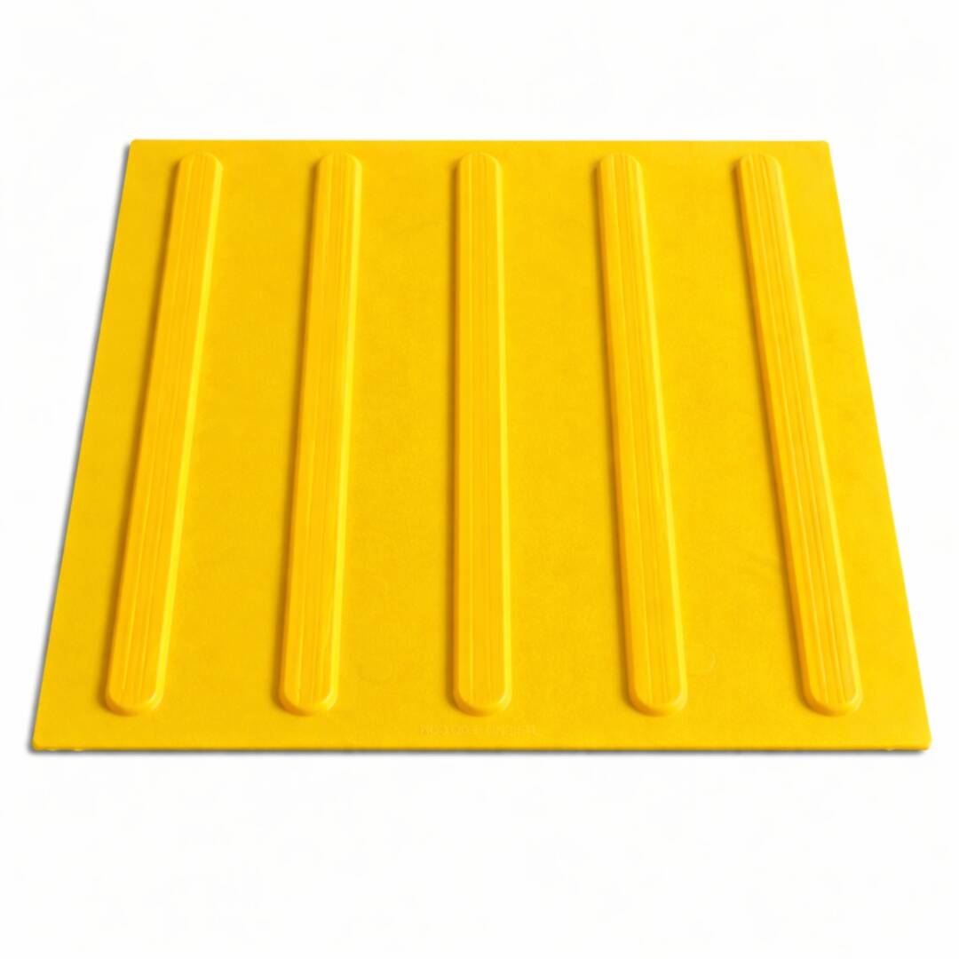 taktilna-plocha-nasochvane-40x40-tpu тактилна плоча за насочване 40х40 TPU жълта - Терено Еко