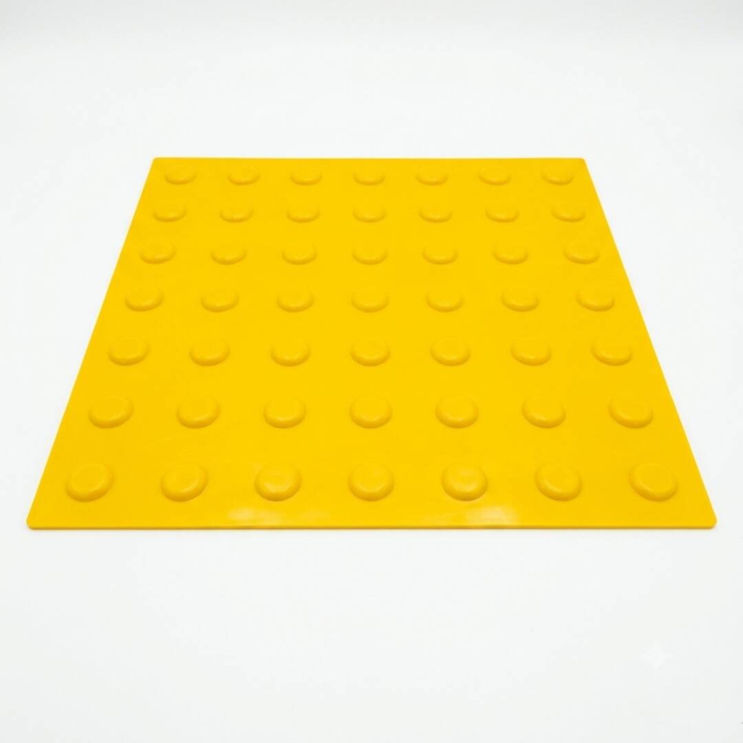 Tactile Warning Paving Tiles 40x40 cm TPU tactile warning paving tiles 40x40 cm yellow with blister stud profile